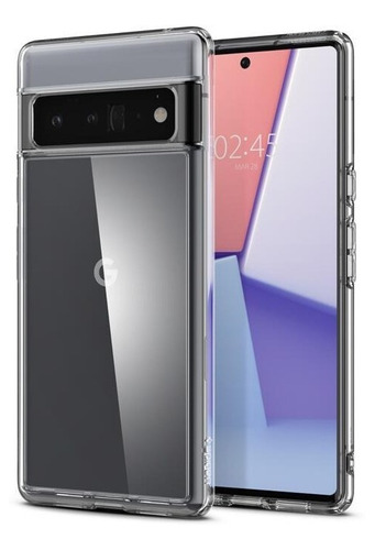 Case Spigen Crystal Hybrid Para Google Pixel 6 Pro (2021)