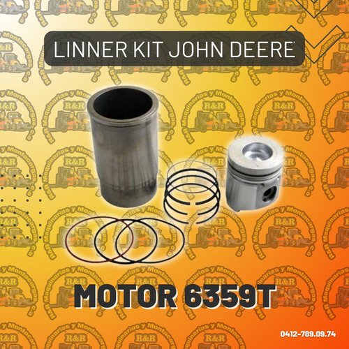 Linner Kit John Deere Motor 6359t