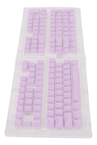 Teclas Con Forma De Pudín Violeta, 129 Teclas, Translúcidas,