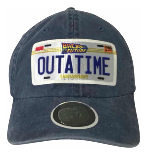 Gorra Back To The Future/ Volver Al Futuro Outatime Azul 