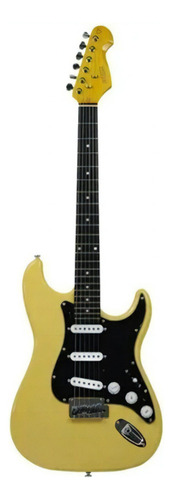 Guitarra Eletrica Phx Stratocaster Sunset Series Vintage St2 Orientação Da Mão Destro Cor Creme Material Do Diapasão Bordo