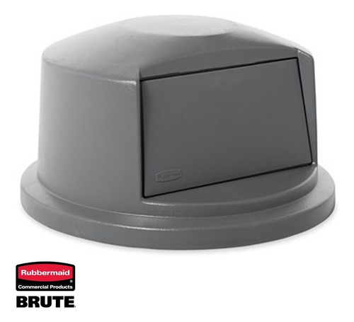 Rubbermaid® Tapa Domo Para Bote Basura Brute® 2632, 121 Lts Color Gris