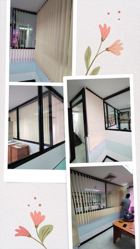 Persianas Zebra Enrollable Panel Japonés Vertical Reparación