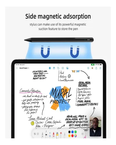 Pen De Lápiz Óptico Para iPad Air M2, Pluma Uogic Con De De