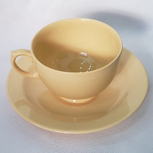 Taza Té Con Plato Loza Inglesa Wood's Ware Jasmine 