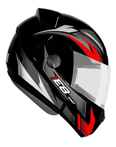 Capacete Articulado Ebf E8 Fast Escamoteavel Robocop