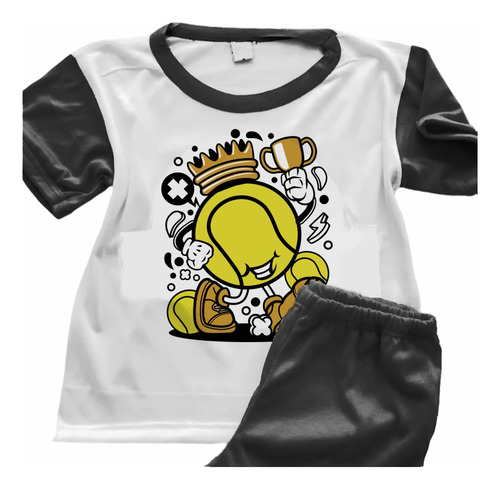 Pijamas Golf Divertida Infantil Estampada Personalizada 0389