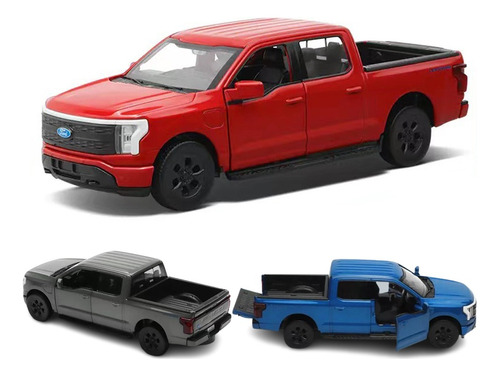 2022 Ford F150 Electrico Lightning Miniatura Metal Car 1/36