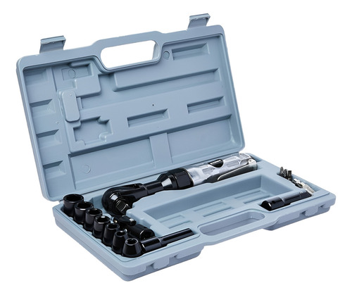 Llave Crique Neumatica Compresor 1/2 Pulgada Maletin 16 Pcs