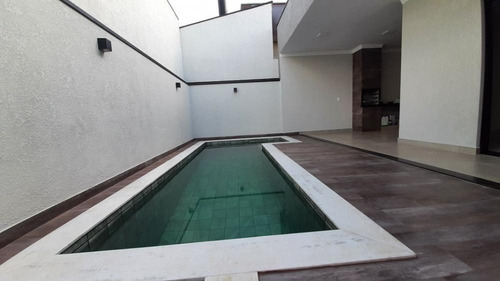 Imagem 25 de 30 de Casa Nova, 3 Quartos, Suíte, Piscina, Condomínio Real Park, Sumaré Sp - Cac58377v
