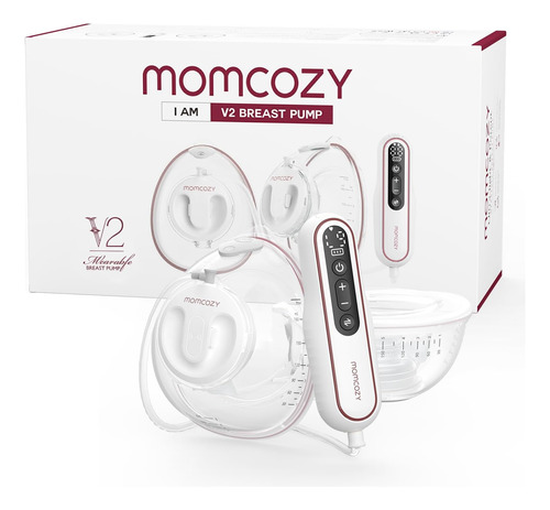 Momcozy Extractor De Leche Ultraligero Y Manos Libres V2