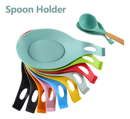Cyz Soporte De Cuchara Aislante De Silicona Para Utensilios