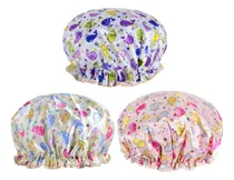 Comprar Gorros De Ducha Para Mujer, Paquete De 3 Gorros De Bano Ajus