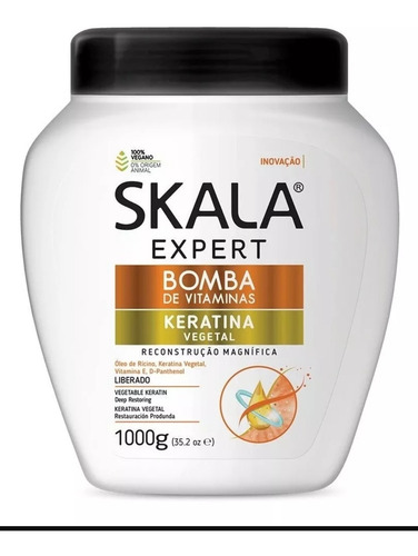Máscara Capilar Reconstrucción Skala Bomba Keratina. Liberad