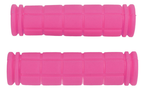 Empuñaduras De Goma Rosa, 1 Par De Manillares Antideslizante
