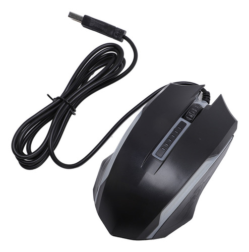 Mouse Com Fio De 1200 Dpi Com Fio Usb De 4,9 Pés Sensível A