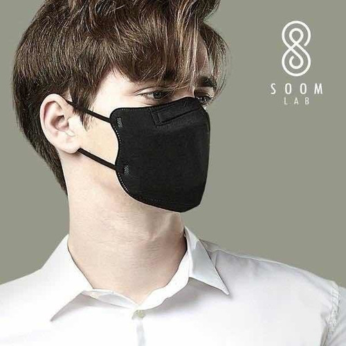Cubrebocas Coreano Lavable Soomlab Con Nano Fibra De 10 Pz