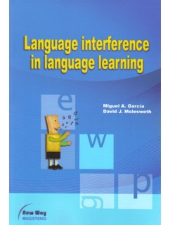 Language Interference In Language Learning