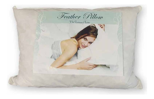 Almohada 70 50 100% Pluma Antialérgica Funda 233 H Algodon