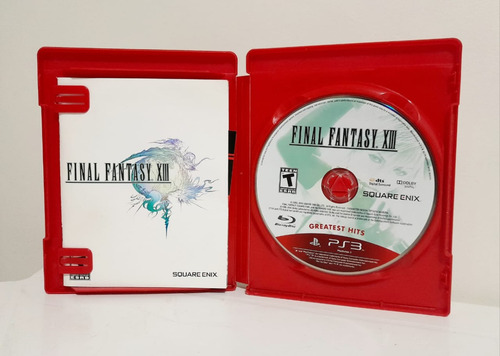 Jogo Final Fantasy Xiii Ps3 Midia Fisica (Usado)