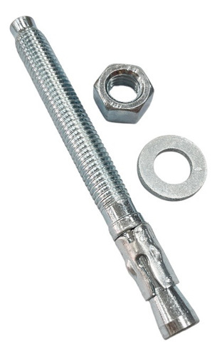 Perno De Anclaje Expansión Zincado 1/2 X 120 Mm Pack 10 Unid