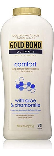 Gold Bond Ultimate Comfort Con Aloe Body Powder  100% Li
