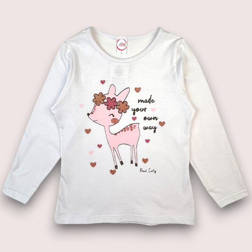 Remera Beba Algodón Manga Larga Paul Carty