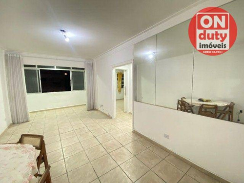 Imagem 4 de 16 de 40 Metros Da Avenida Da Praia! Apartamento Com 2 Dormitórios À Venda, 80 M² Por R$ 450.000 - Ponta Da Praia - Santos/sp - Ap7765