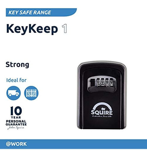 Caja De Seguridad Para Llaves Squire - Candado De Combinació