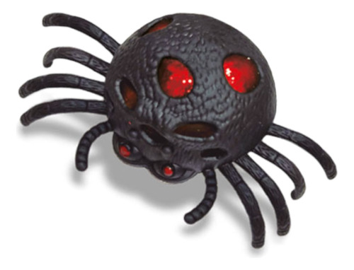 Squishy Antiestres Spider Araña Ditoys Color Rojo