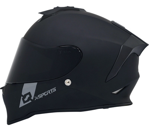 Imagen 2 de 7 de Casco X-sports V151 Negro Mate