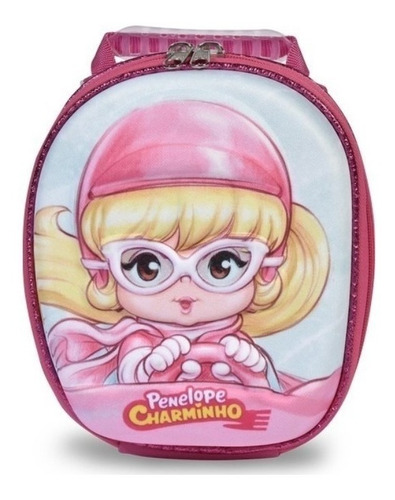 Imagem 7 de 10 de Mochilete Penelope Charminho Light 3d Escolar + Lancheira