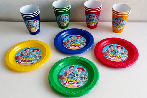 Imagen 5 de 9 de Platos Personalizados Para Cumpleaños