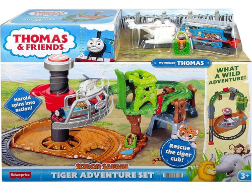 Thomas & Friends Motorizado Set Aventura Del Tigre Sodor