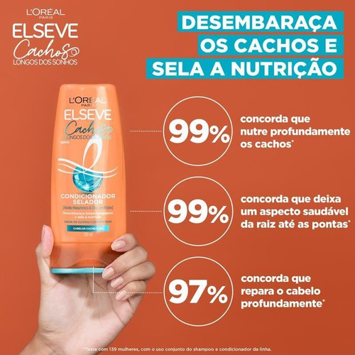 Kit Shampoo+condicionador Elseve Cachos Longos Dos Sonhos