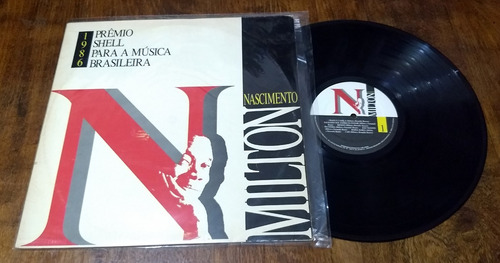 Milton Nascimento Guerra Peixe Premio Shell 1986 Disco Lp Br