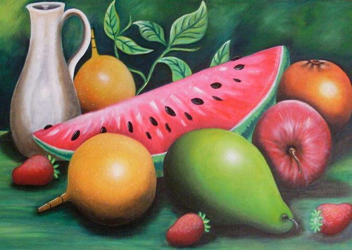 Cuadros Frutas Para Cocina 30 X 40