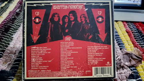 Cd Led Zeppelin - Mothership 2cd + Dvd Estándar (Usado)
