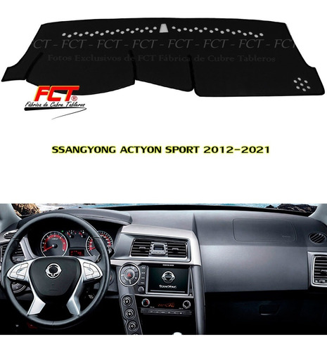 Cubretablero Ssangyong Actyon Sport 2012 2013 2014 2016 2018