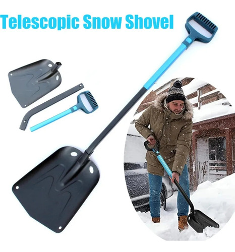 Pala De Nieve Telescópica De Invierno, Pala De Nieve