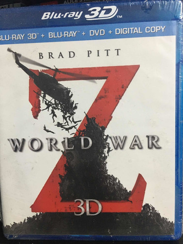 Blu-ray Guerra Mundial Z 3d
