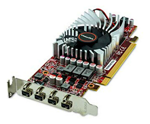 Visiontek Radeon Rx 560 4gb Gddr5 4m Tarjeta Gráfica 4k, 4 M