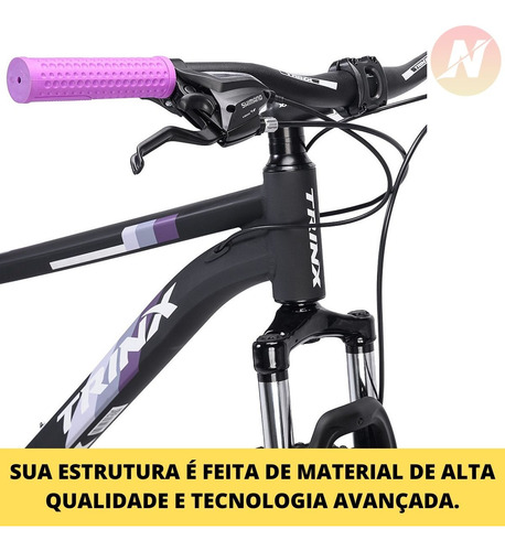 Imagem 4 de 8 de Bike Trinx M100 Max 15 Alumínio Suspenção Disco Mecânico