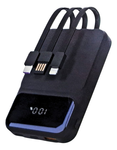 Cargador Portátil 15000mah Gran Capacidad Usb Tipo C