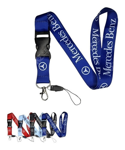 Lanyard Mercedes Benz Llavero Para Autos Y Más