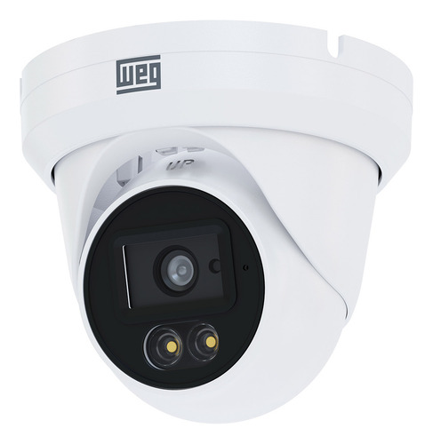 Câmera WEG 16994458 Dome IP PoE Quad Hd 2,8mm Ip66 à prova de chuva Cor Branco