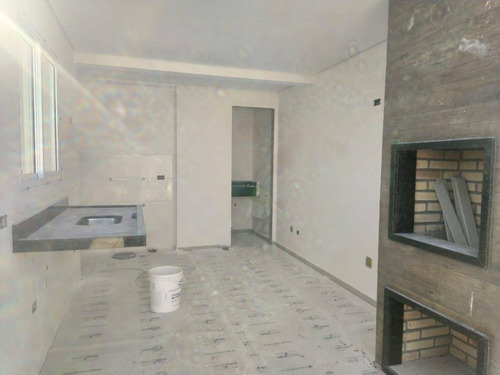 Imagem 3 de 14 de Cobertura À Venda, 70 M² Por R$ 420.000,00 - Vila Scarpelli - Santo André/sp - Co0398