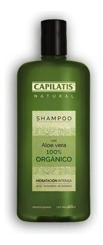 Shampoo Con Aloe Vera 100% Orgánico