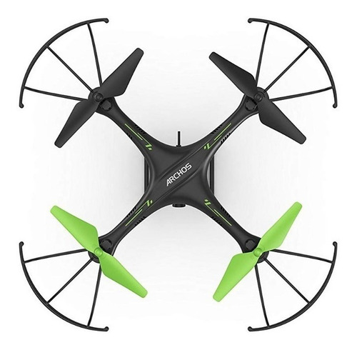 Drone Archos Drone con cámara HD negro y verde 1 batería