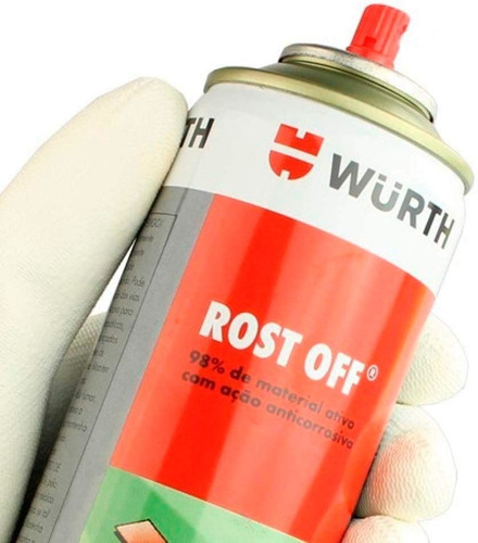4 Desengripante Rost Off Wurth Micro Óleo Lubrificante 300ml